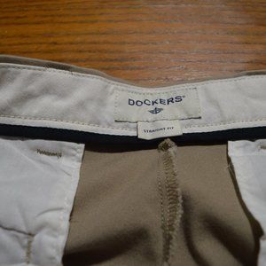 dockers mens straight fit dress pants